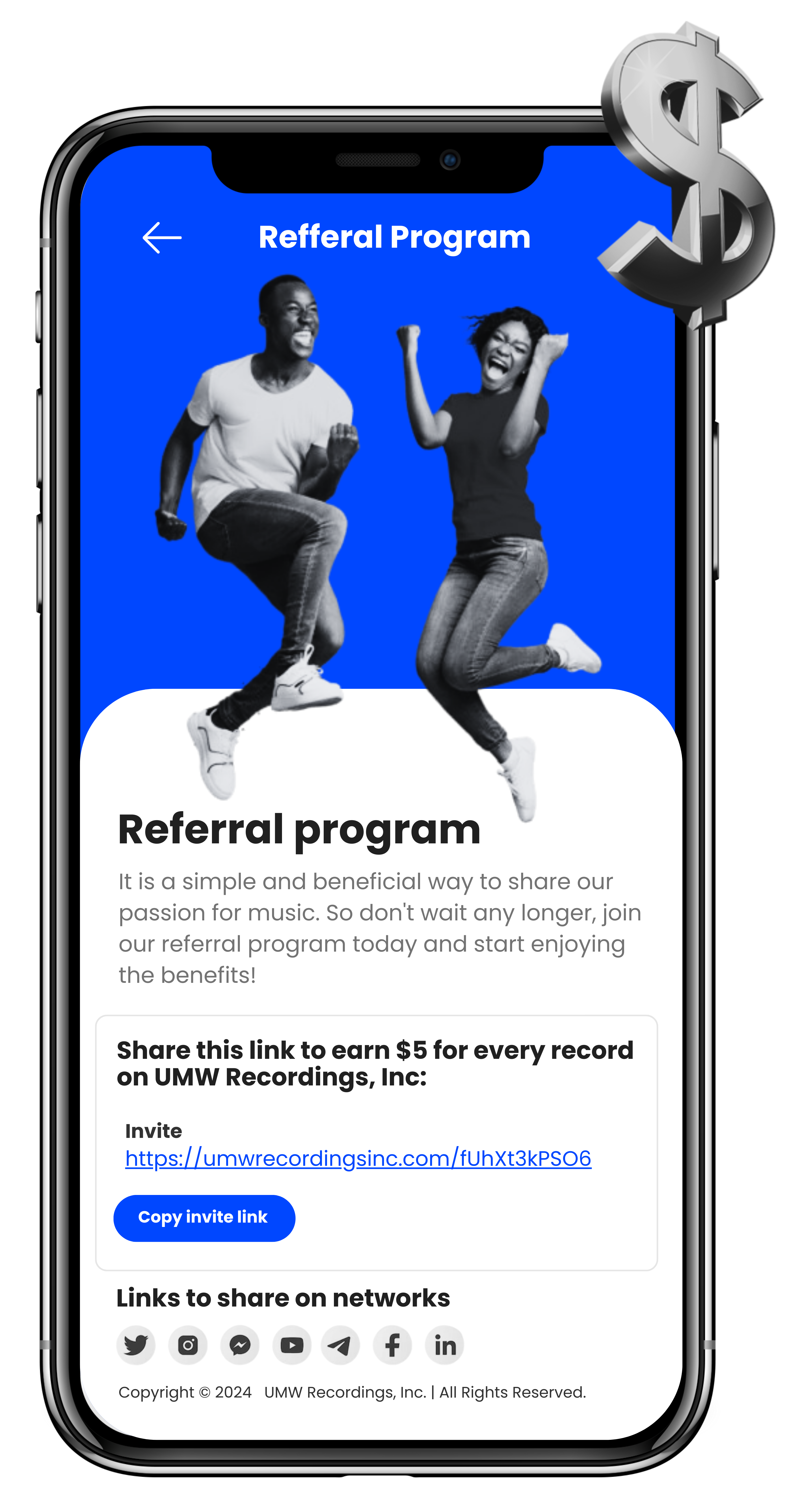refferal program UMW